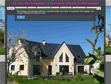Tablet Screenshot of closdespommiers.fr